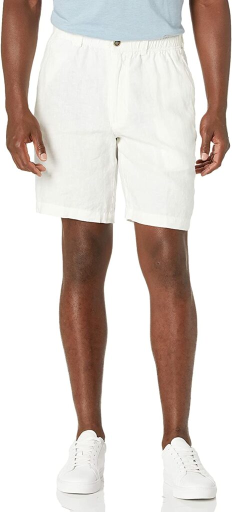28 Palms linen shorts