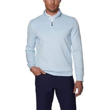 formal quarter-zip sweater