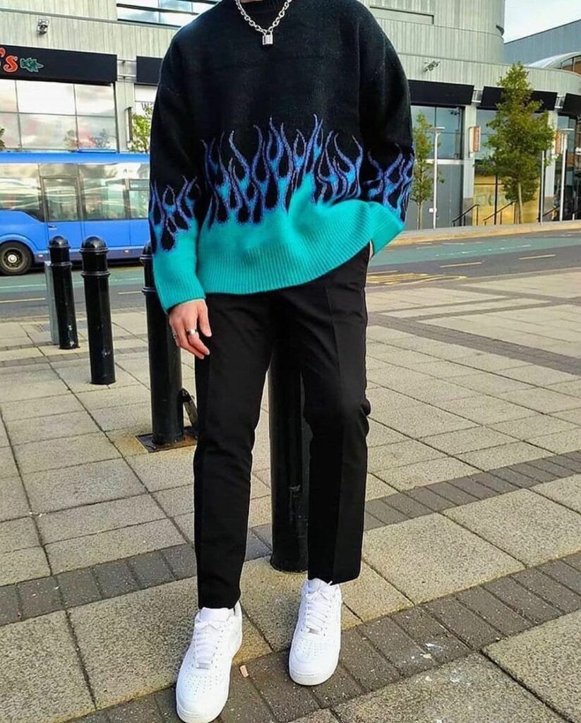 Streetwear oversized jumper