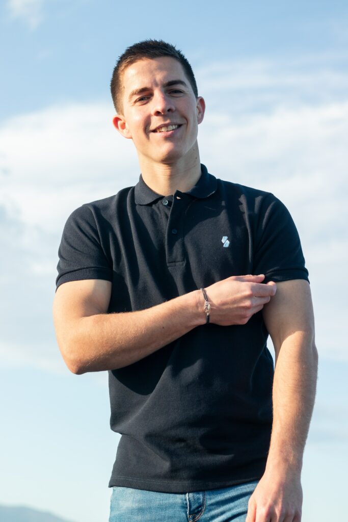 black polo outfit