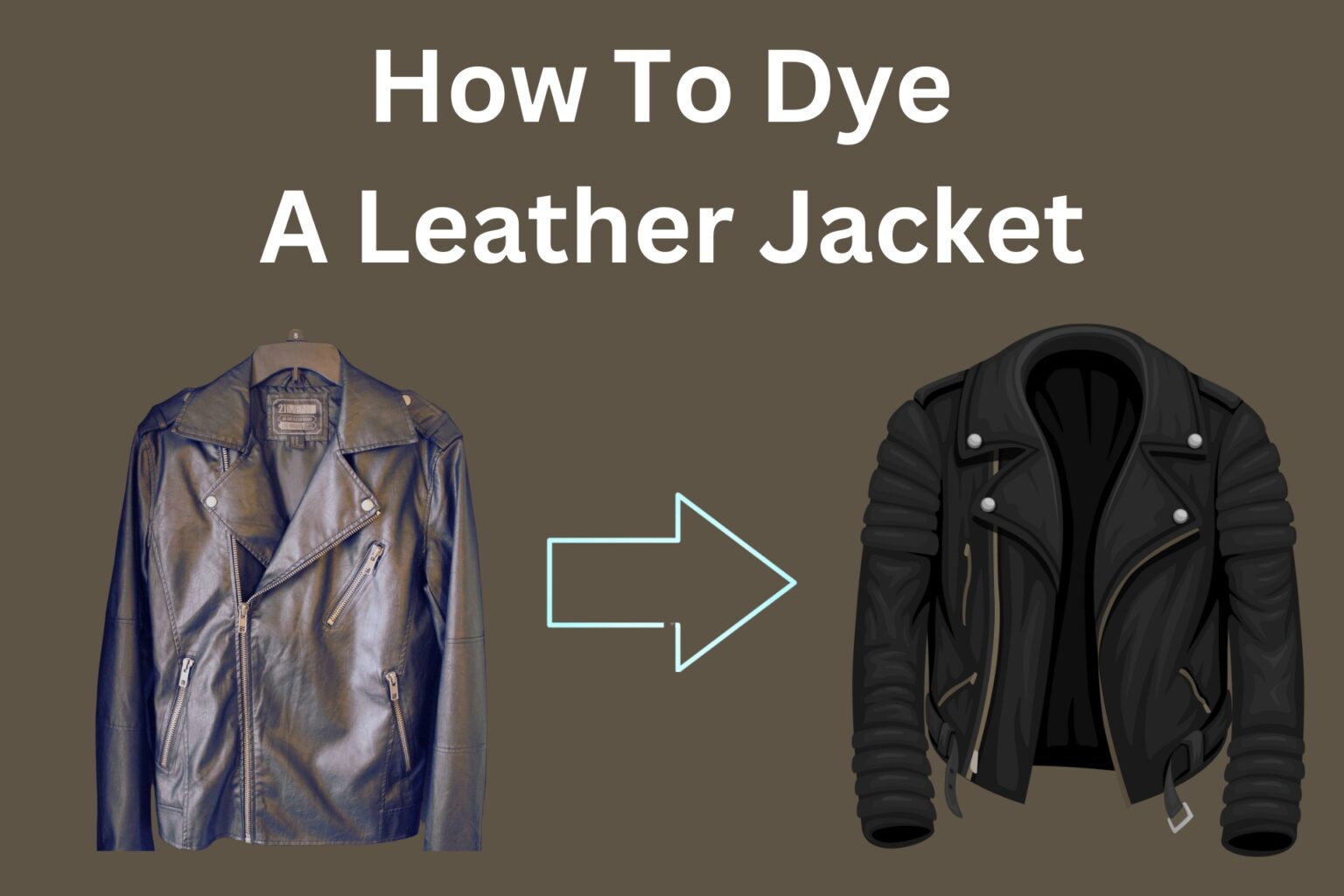 How to Dye a Leather Jacket: A Step-by-Step Guide - Magic of Clothes