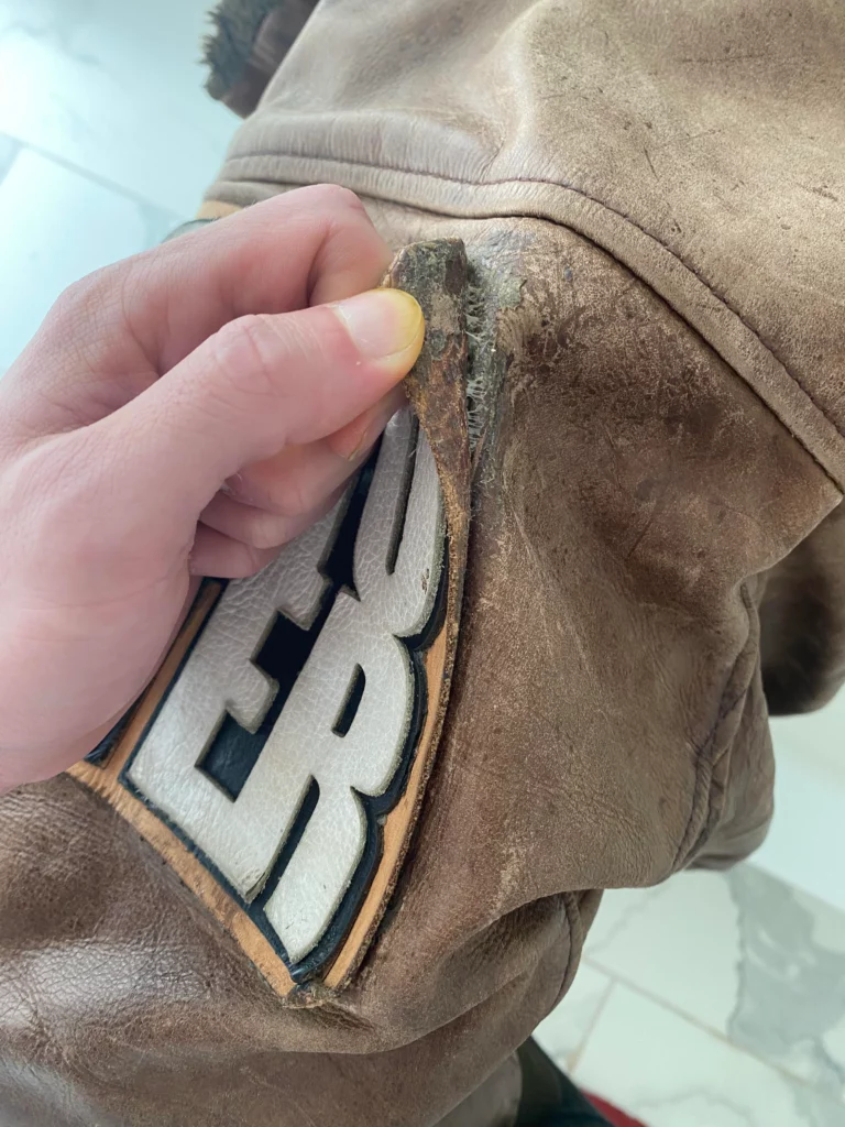sewing a patch